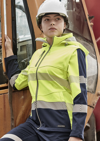 Women Streetworx 2 In 1 Stretch Softshell Jacket