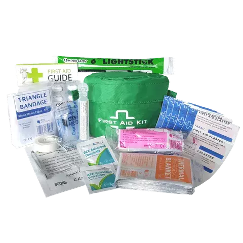 First Aid Kit Hiking Tramping Semi Circular Bag